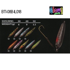 BTI-08B-IL018 lead ice jig