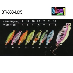 BTI-08B-IL015 lead ice jig