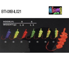 BTI-08B-IL021 lead ice jig