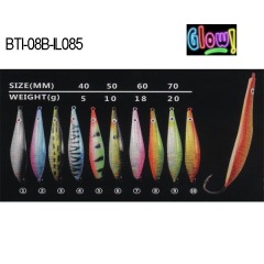 BTI-08B-IL085 lead ice jig
