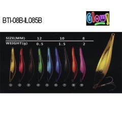 BTI-08B-IL085B lead ice jig