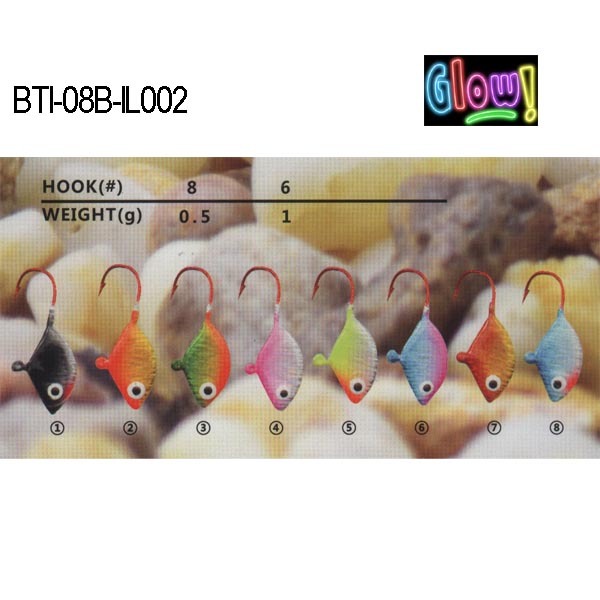 BTI-08B-IL002 lead ice jig