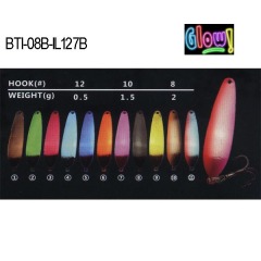 BTI-08B-IL127B lead ice jig