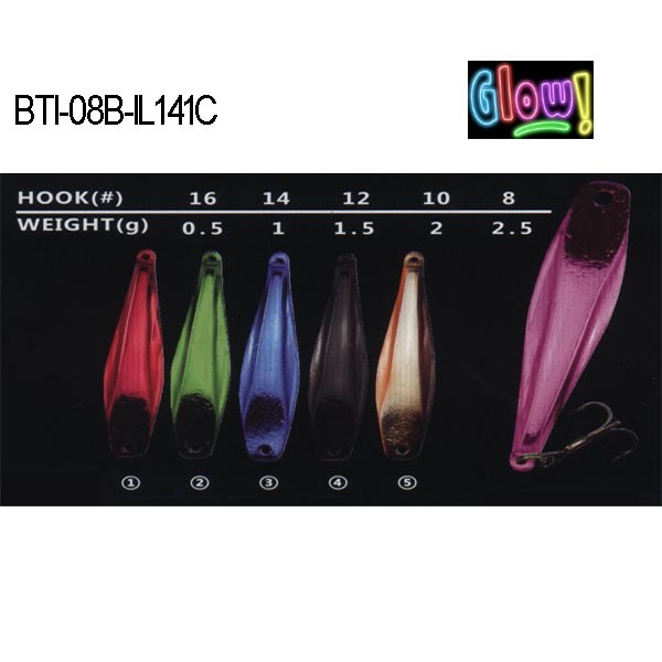 BTI-08B-IL141C lead ice jig