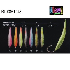 BTI-08B-IL148 lead ice jig