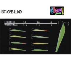 BTI-08B-IL149 lead ice jig