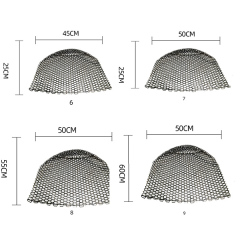 BTI-03G-RN02 Rubber net bag