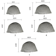 BTI-03G-RN02 Rubber net bag