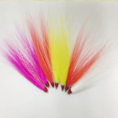 Deer hair tube flies