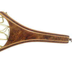 BTI-03E-012 Tenkara Burl Wood Net With Japan Soft Mesh