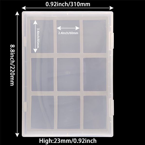 BTI-09A-H24L(9C with 9pcs H0603 boxes) Bead Organizer Box