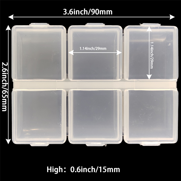 BTI-09A-H24L(9C with 9pcs H0603 boxes) Bead Organizer Box