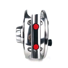 CNC-NVIS-UX Multi Nano carbon discs saltwater proof large arbor fly reel