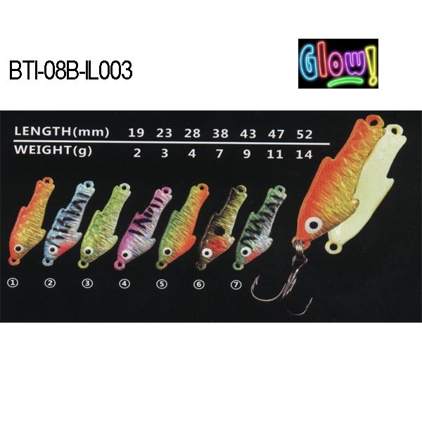BTI-08B-IL003 lead ice jig