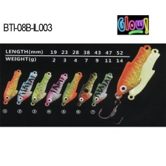 BTI-08B-IL003 lead ice jig