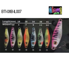 BTI-08B-IL007 lead ice jig
