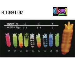 BTI-08B-IL012 lead ice jig