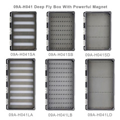 09A-H041 Deep Fly Box With Powerful Magnet