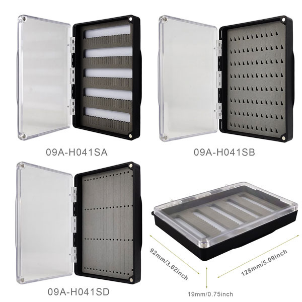 09A-H041 Deep Fly Box With Powerful Magnet