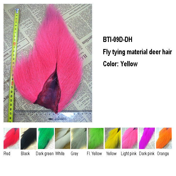BTI-09D-DH Deer hair Bucktail