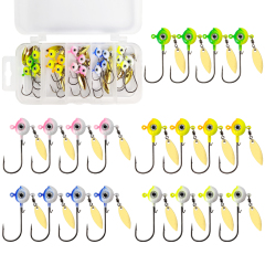BTI-08B-420 ZINC-TECH Crappie Big Eye Jig Heads