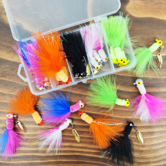 BTI-05D-096 Marabou Feather Jigs