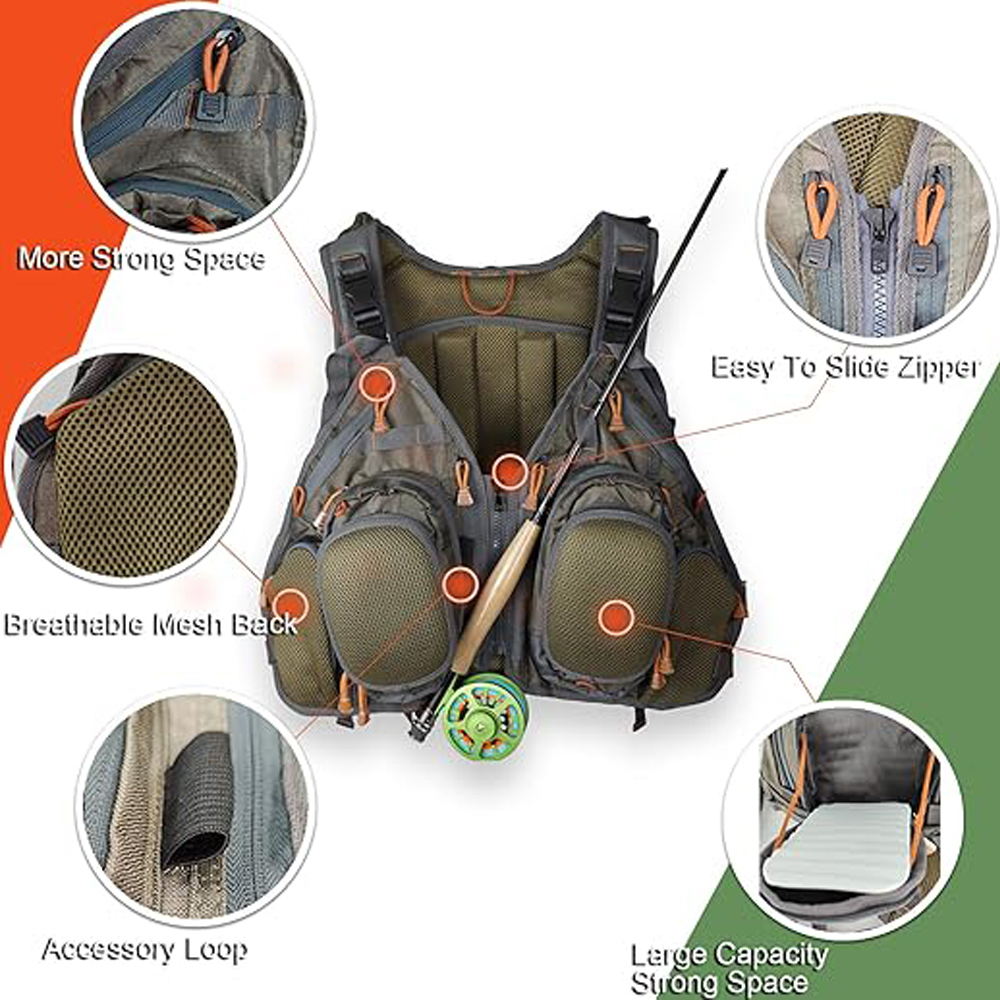 Rucksack with vest front BTI-10F-R01F02