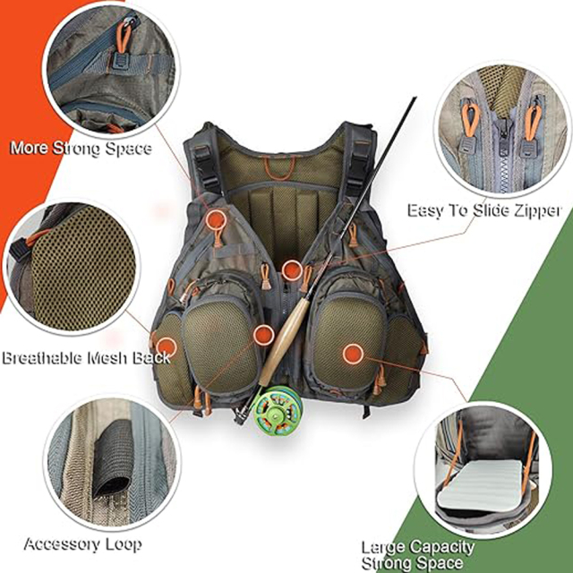 Rucksack with vest front BTI-10F-R01F02