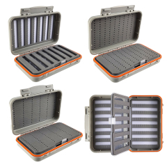 BTI-09A-G039 Waterproof Fly Fishing Box With Swing Leaf