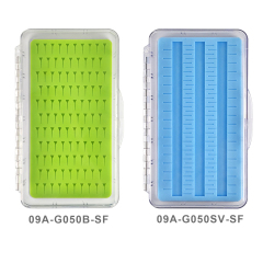 09A-G050-SF Middle Size Deep Fly Box With Silicone Insert