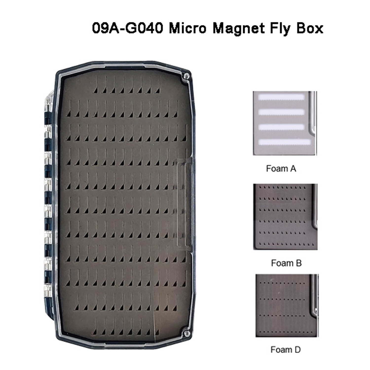 09A-G040 Micro Magnet Fly Box