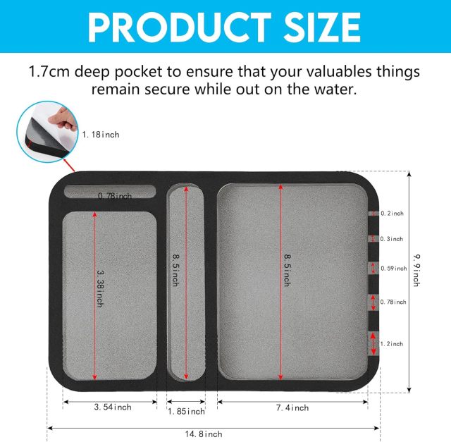BTI-14A-8001 EVA Foam Boat Dash Pad