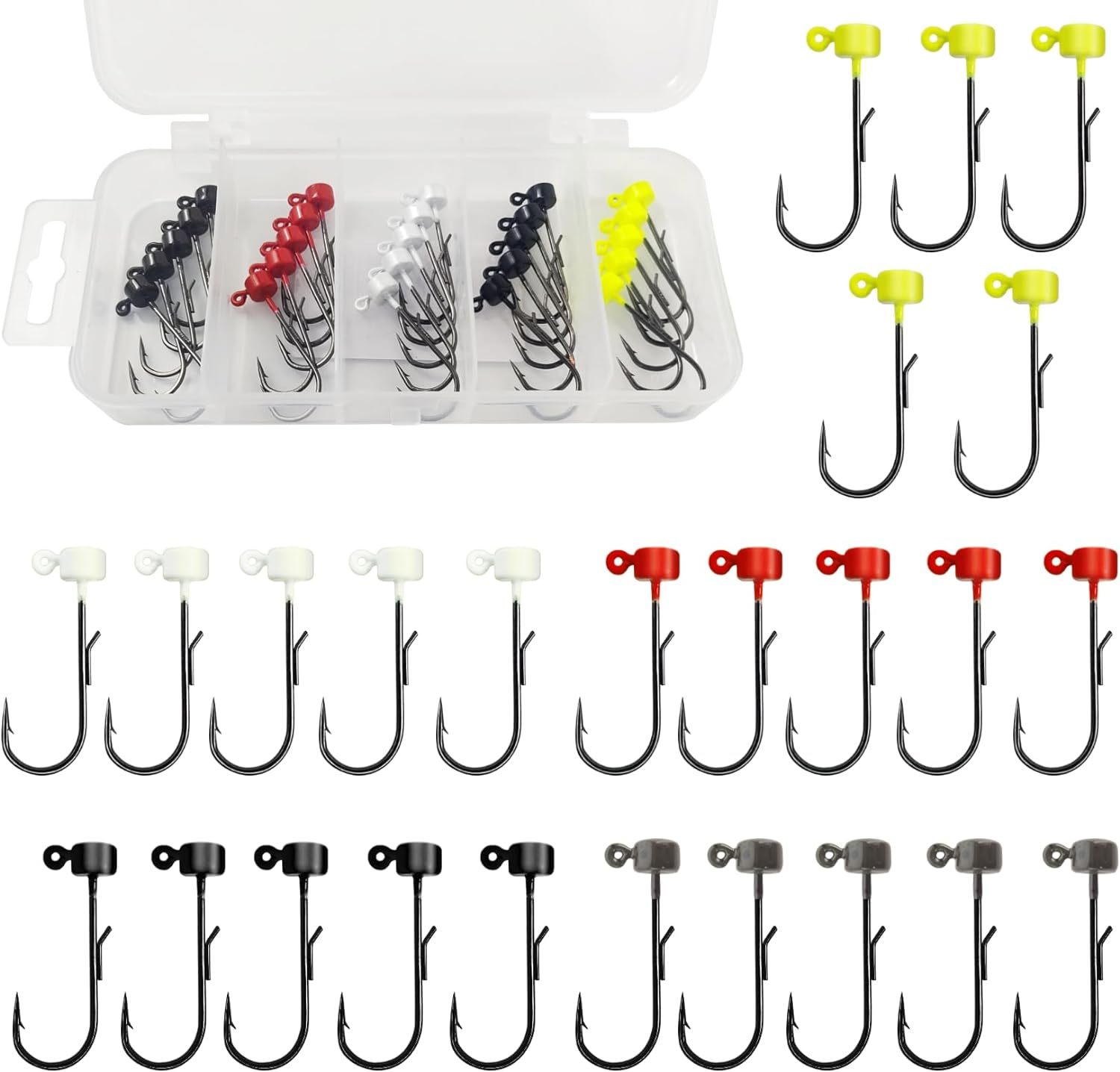 BTI-08B-415 Mushroom Ned Jig Heads