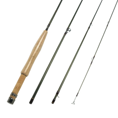 Short Fly Rods - 6'6'' LW2 4pcs Fast Action, 36T Carbon