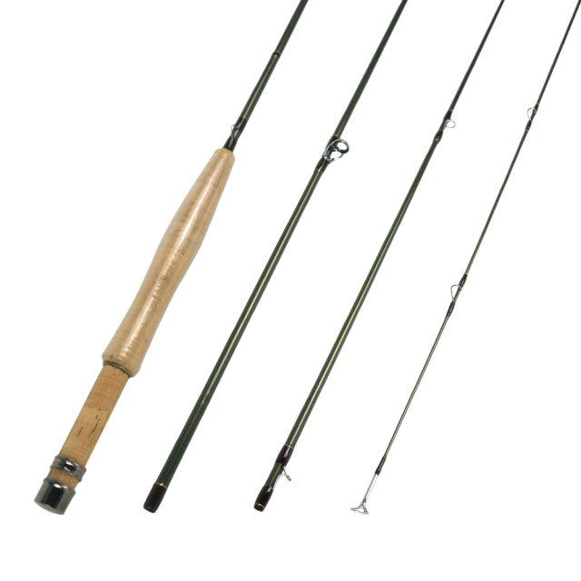 Short Fly Rods - 6'6'' LW2 4pcs Fast Action, 36T Carbon