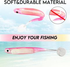 BTI-05D-RC072 Paddle Tail Soft Fishing Lure