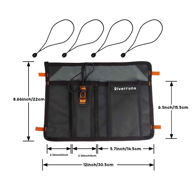 BTI-10F-5001 Pliers Holder, Cup Holder Sleeve, 3 Compartments Mesh Bag, 4 Compartment Mesh Bag, Single Compartment Mesh Bag