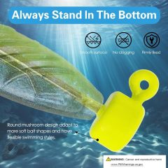 BTI-08B-415 Mushroom Ned Jig Heads