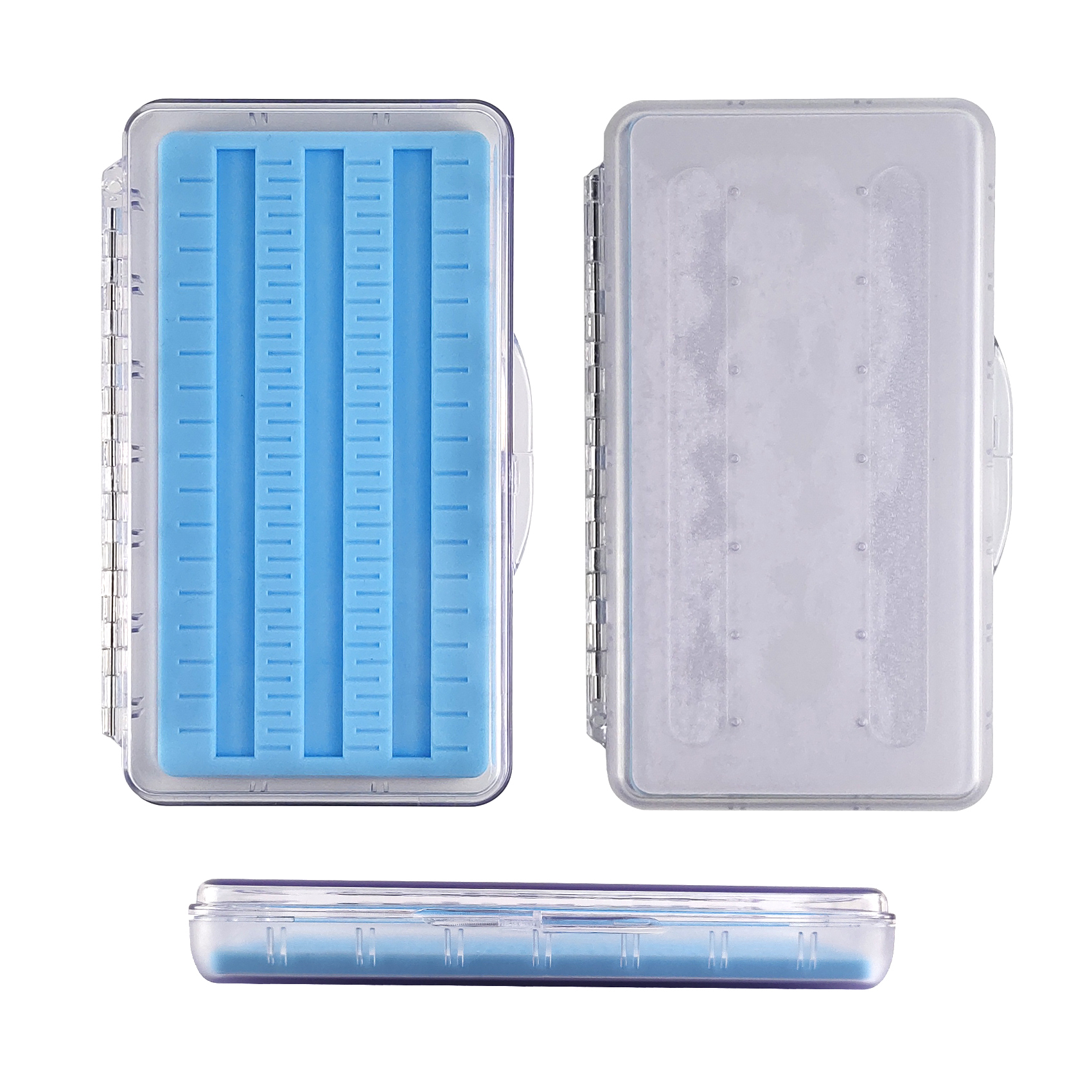 09A-G050-SF Middle Size Deep Fly Box With Silicone Insert