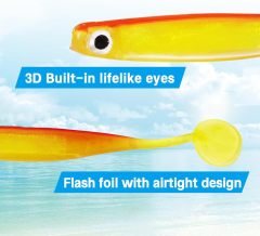 BTI-05D-RC072 Paddle Tail Soft Fishing Lure