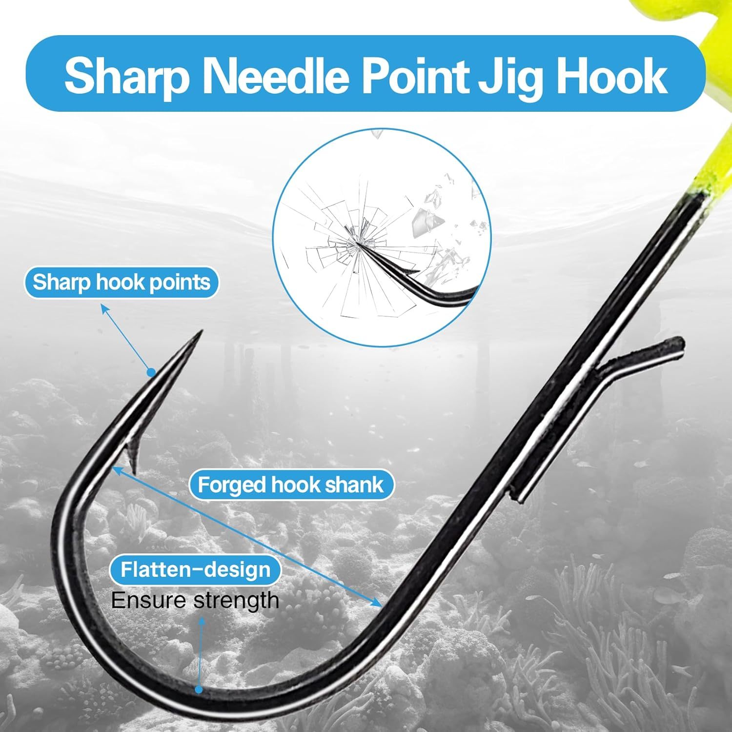 BTI-08B-415 Mushroom Ned Jig Heads
