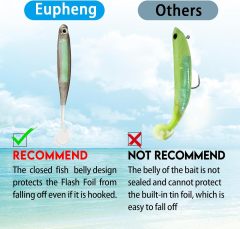 BTI-05D-RC072 Paddle Tail Soft Fishing Lure
