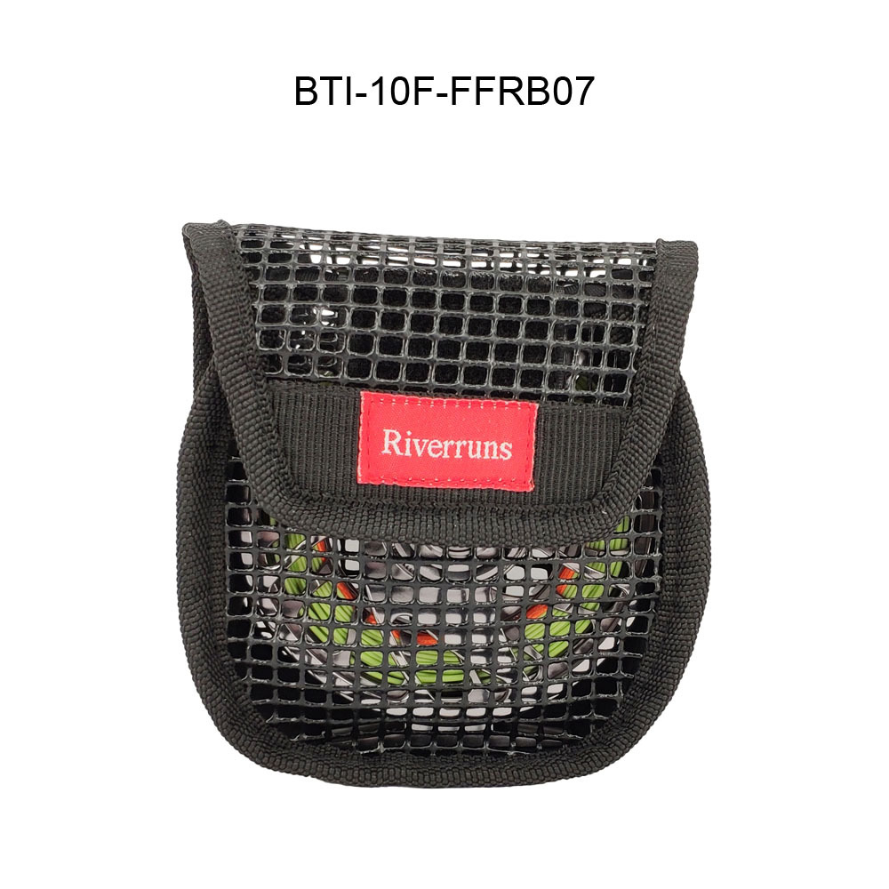 BTI-10F-FFRB07 Fly fishing mesh reel bag