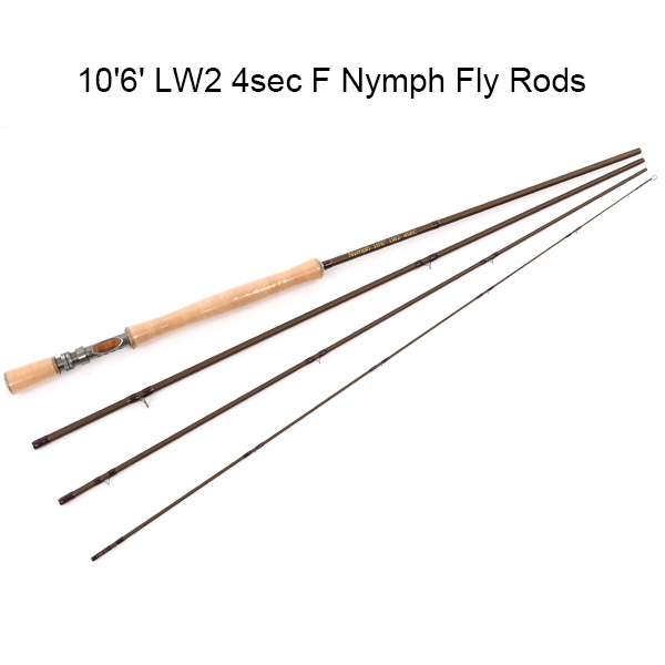 10'6' LW2 4sec  F Nymph Fly Rods