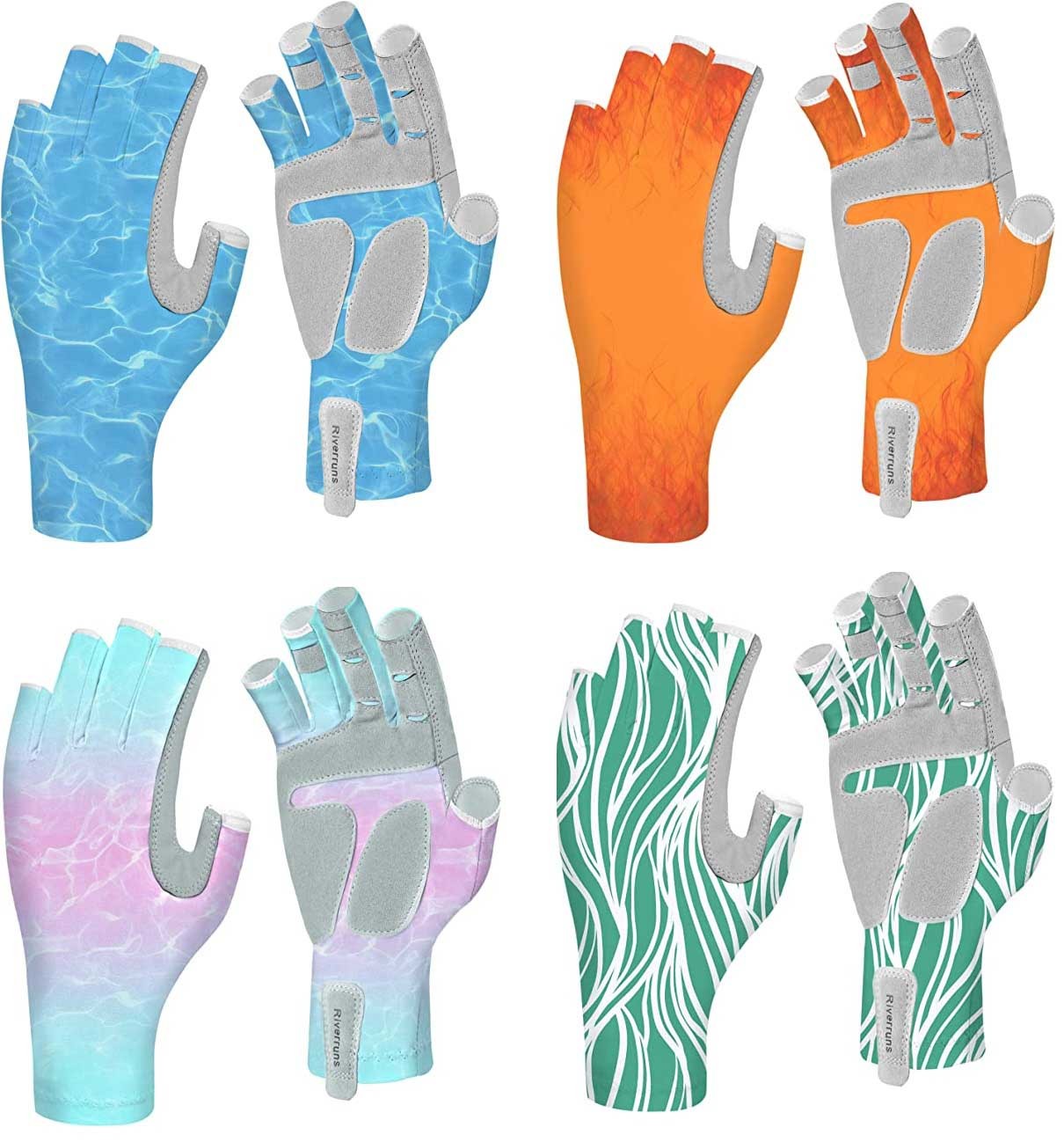 BTI-11B-2167 UPF 50+ Fishing Gloves