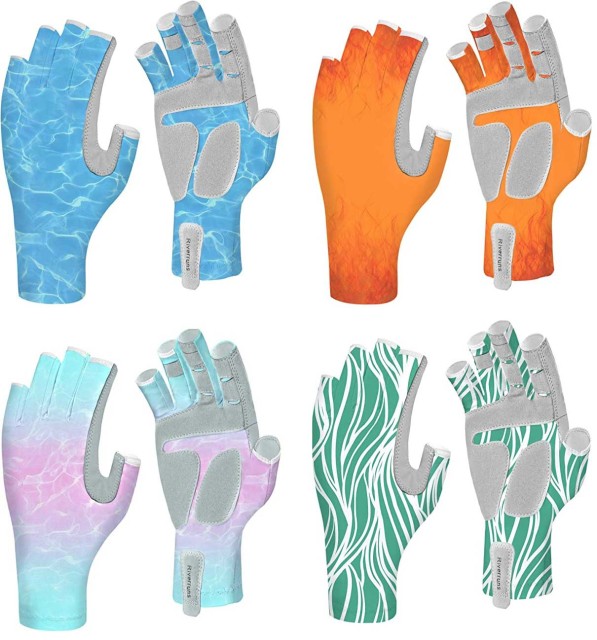 BTI-11B-2167 UPF 50+ Fishing Gloves