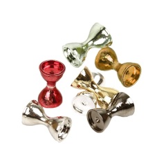 BTI-08A-002 Brass Dumbbell With Eye Slotted