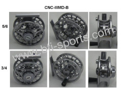 CNC-IIIMD New double click stop reel and medium drag power fly reel