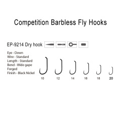 Dry Fly Hook EP-9214