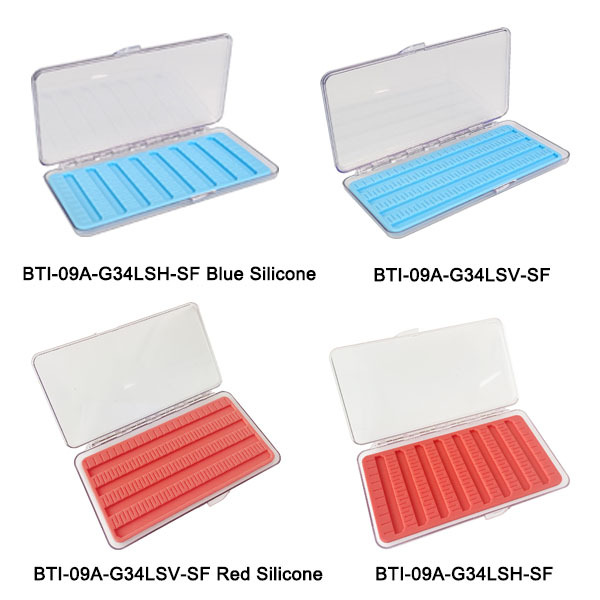 BTI-09A-G34LS-SF Large Size Super Slim Box With New S Shape Silicone Insert